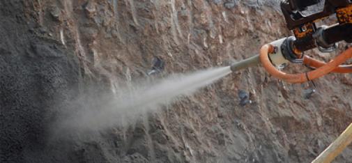 Neuer Betonersatz Nafufill GTS HS rapid